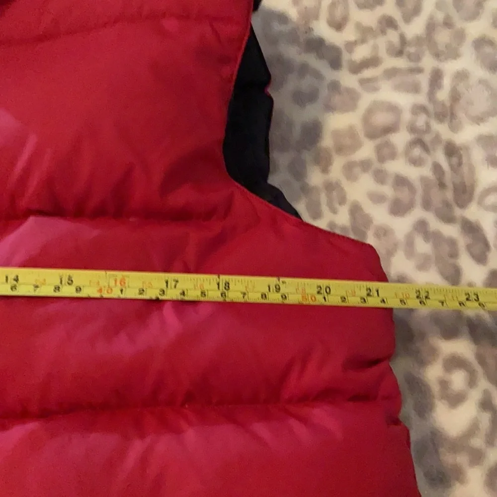 Cabela's Goose Down Vest Red Women's Sz Med EUC